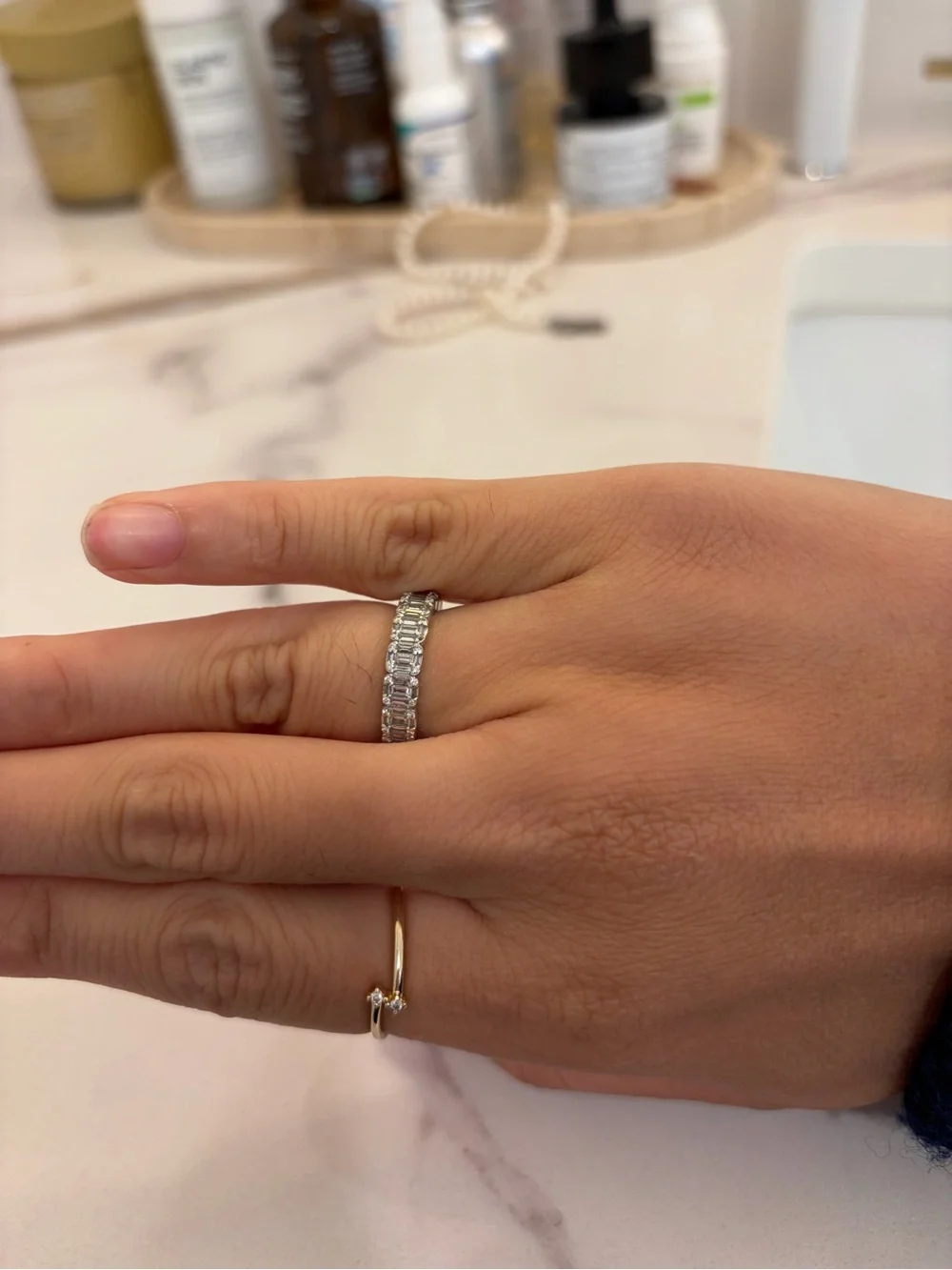 Ring Concierge Petite Emerald Illusion Ring